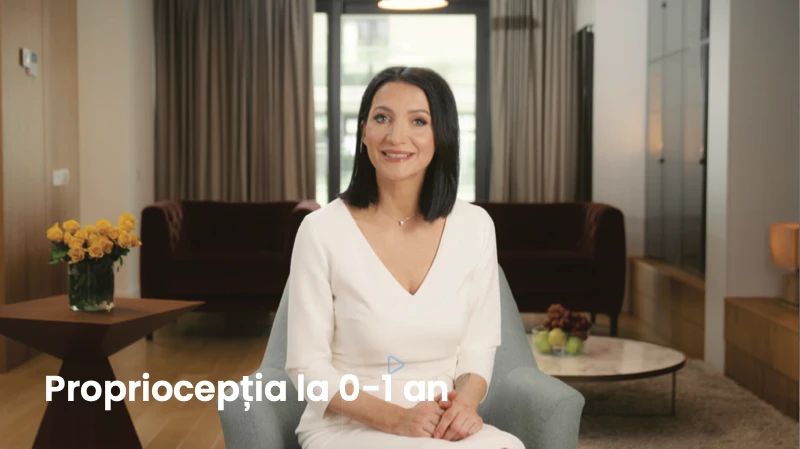 Lecție din prezentarea GOO BEBE: Propriocepția la 0–1 an