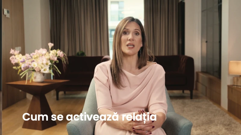 Lecție din prezentarea GOO BEBE: Cum se activează relația